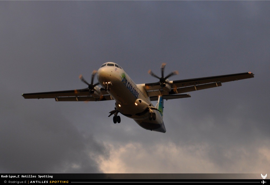 F-OIXL · ATR 72-500, Air Caraïbes, Pointe-à-Pitre – Maryse Condé