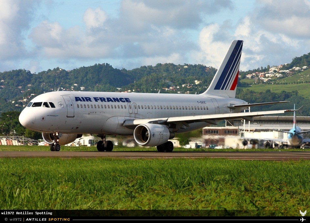 F-GKXC · Airbus A320, Air France, Martinique – Aimé Césaire