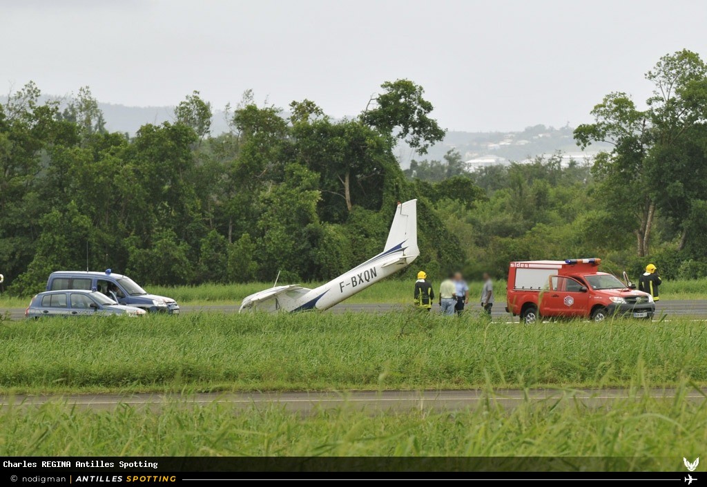 F-BXQN · Cessna 150, Aéroclub Charly Bravo, Martinique – Aimé Césaire