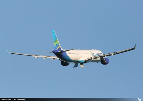 F-OONE · Airbus A330-300, Pointe-à-Pitre – Maryse Condé