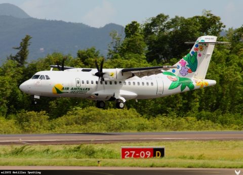 F-OIXD · ATR 42-500, Martinique – Aimé Césaire
