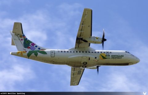 F-OIXD · ATR 42-500, Martinique – Aimé Césaire
