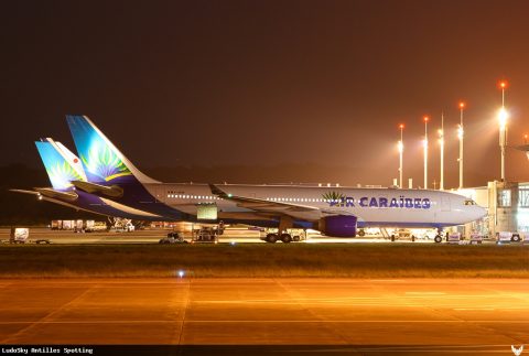 F-OFDF · Airbus A330-200, Pointe-à-Pitre – Maryse Condé