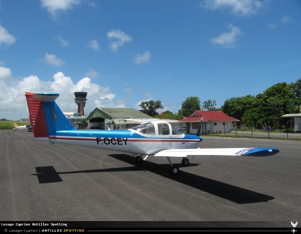 F-OCEY · Piper PA-38 Tomahawk, Aeroclub Charly Bravo Echo - Privée, Pointe-à-Pitre – Maryse Condé