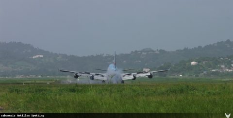 F-HSEX · Boeing 747-400, Martinique – Aimé Césaire