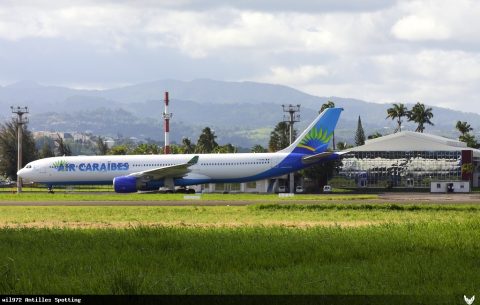 F-OONE · Airbus A330-300, Martinique – Aimé Césaire