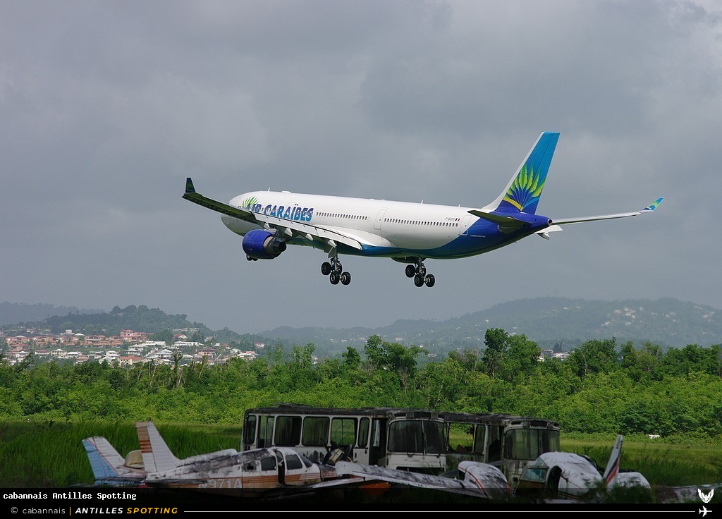 F-GOTO · Airbus A330-300, Air Caraïbes, Martinique – Aimé Césaire