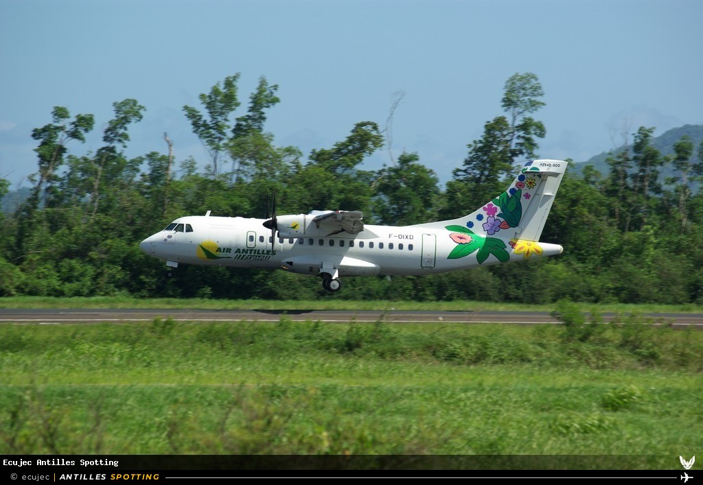 F-OIXD · ATR 42-500, Air Antilles Express, Martinique – Aimé Césaire