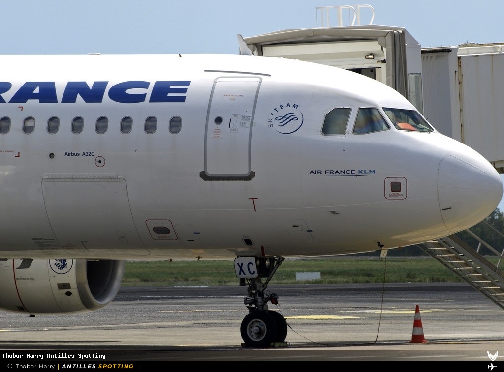 F-GKXC · Airbus A320, Air France, Martinique – Aimé Césaire