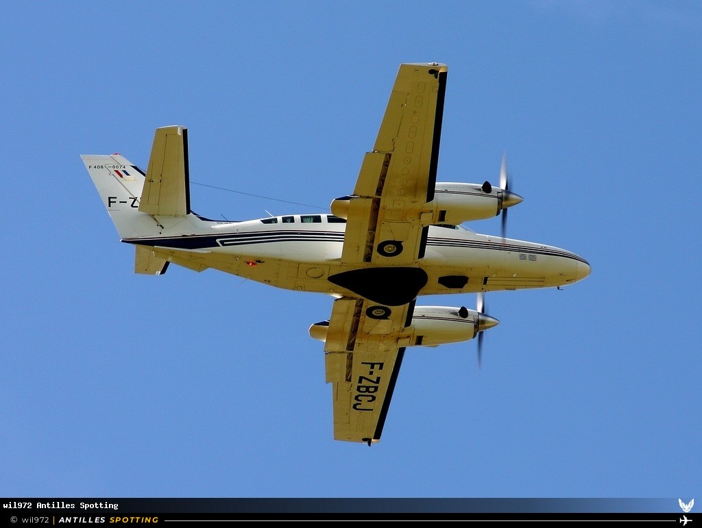 F-ZBCJ · Cessna 208 Caravan, Douanes Françaises, Martinique – Aimé Césaire