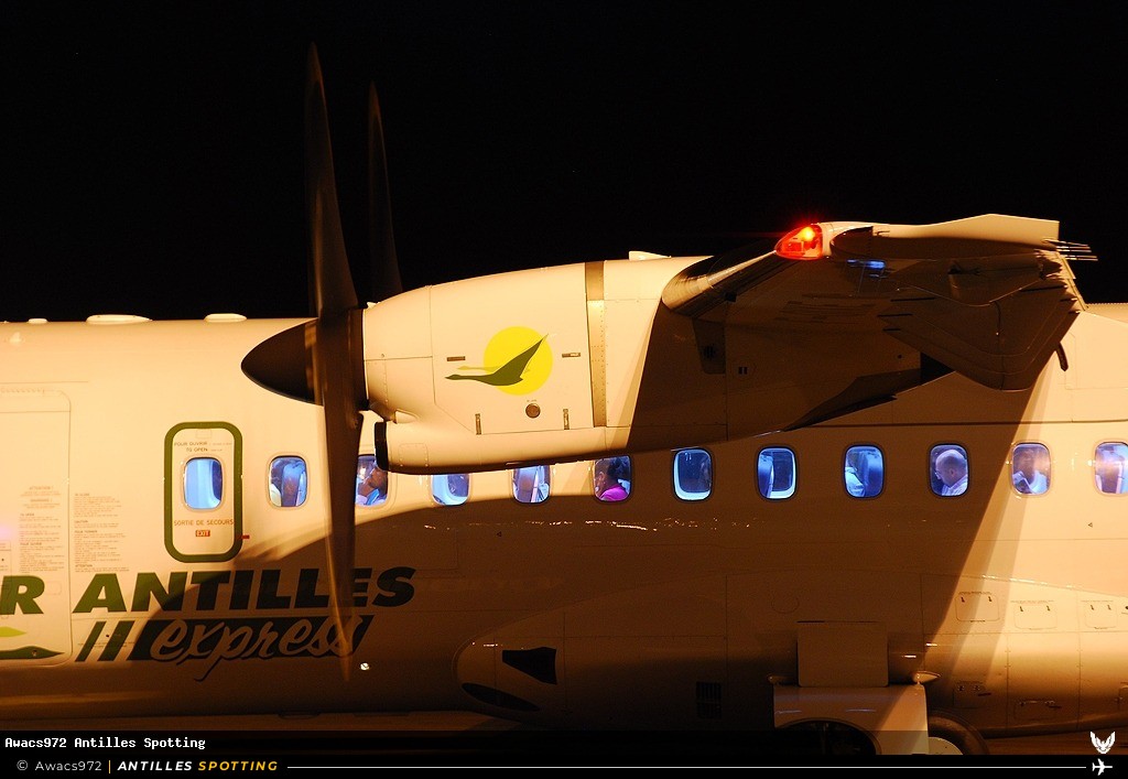 F-OIXE · ATR 45-500, Air Antilles Express, Martinique – Aimé Césaire
