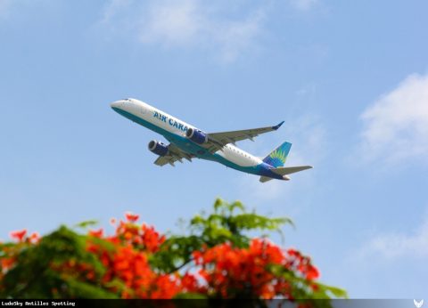 F-OSUD · Embraer E190, Pointe-à-Pitre – Maryse Condé