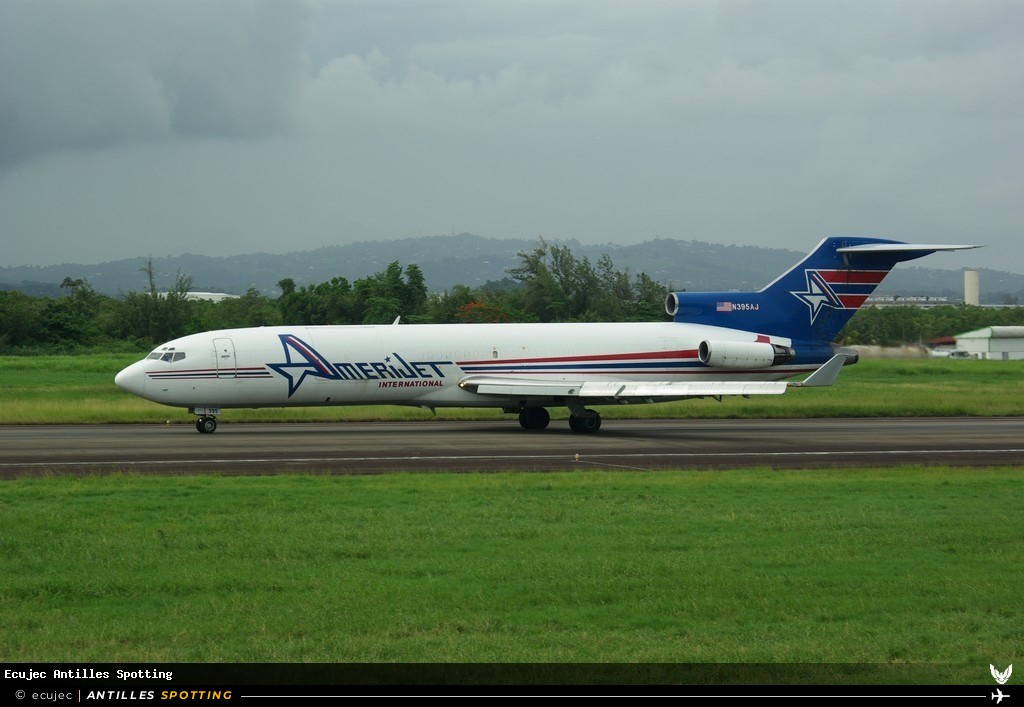N395AJ · Boeing 727-200, Amerijet International, Martinique – Aimé Césaire