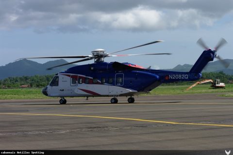 N2082Q · Sikorsky S-92, Martinique – Aimé Césaire