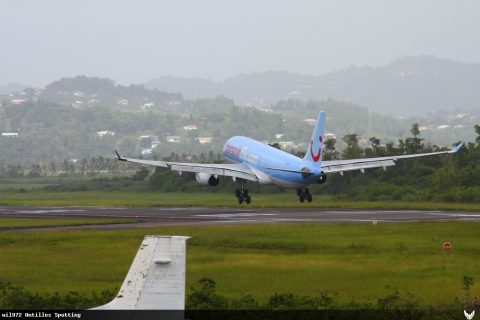F-HCAT · Airbus A330-200, Martinique – Aimé Césaire
