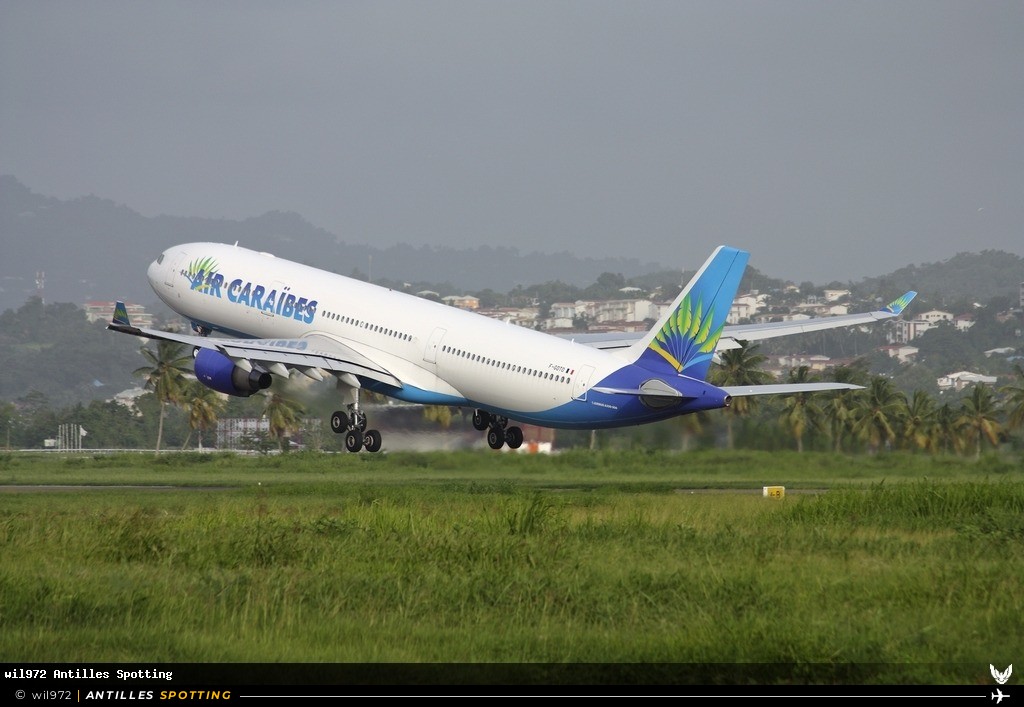 F-GOTO · Airbus A330-300, Air Caraïbes, Martinique – Aimé Césaire