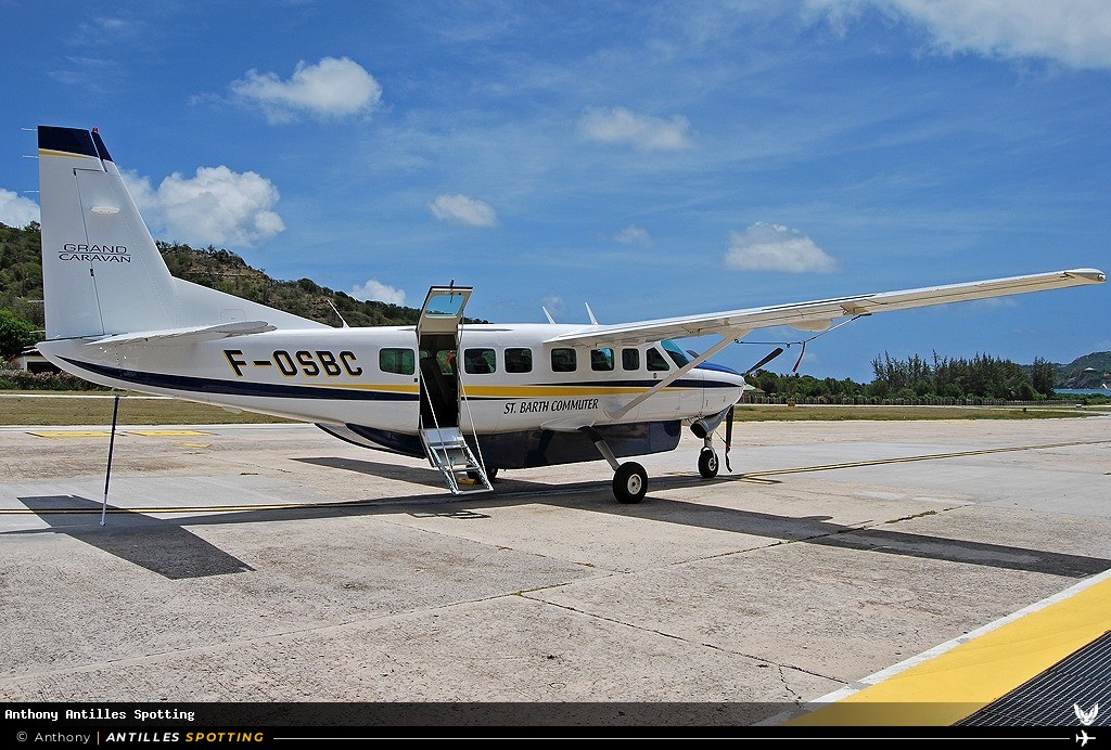 F-OSBC · Cessna 208 Caravan, St Barth Commuter, Saint-Barthélemy – Rémy de Haenen