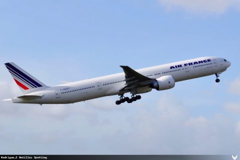 F-GSQT · Boeing 777-300ER, Pointe-à-Pitre – Maryse Condé