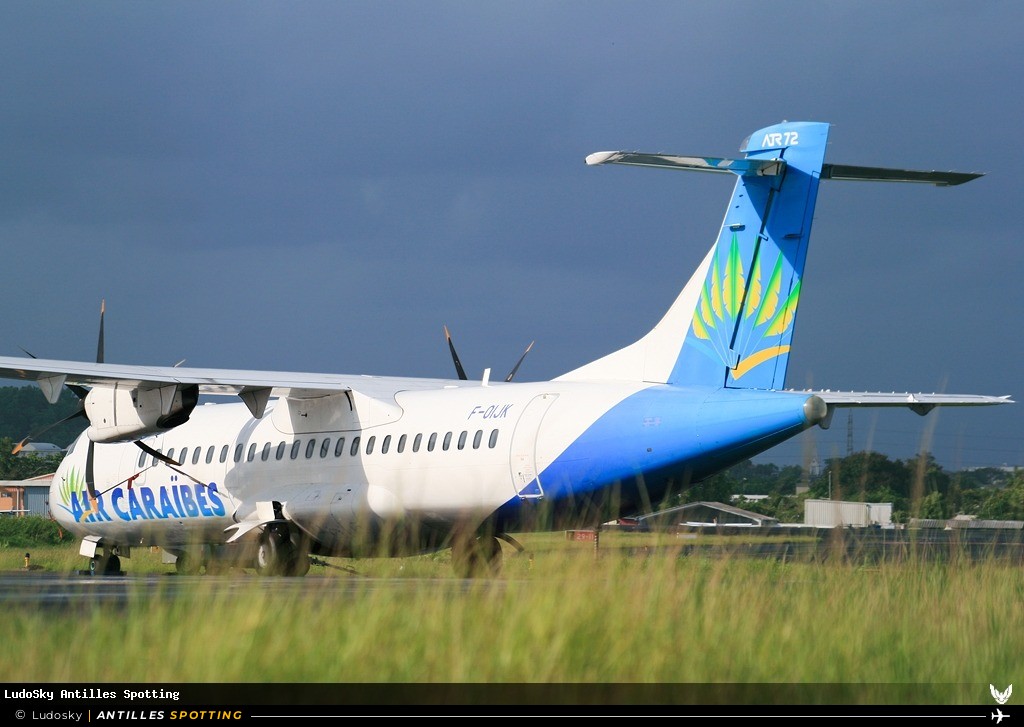 F-OIJK · ATR 72-500, Air Caraïbes, Pointe-à-Pitre – Maryse Condé