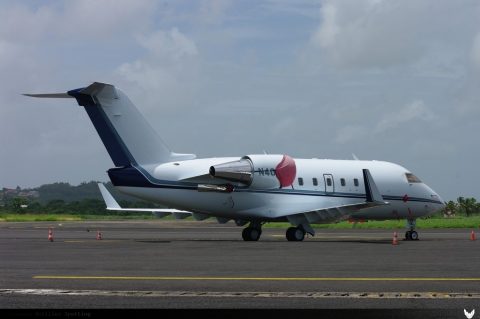 N404HG · Bombardier Challenger 604 / 605 / 650, Martinique – Aimé Césaire