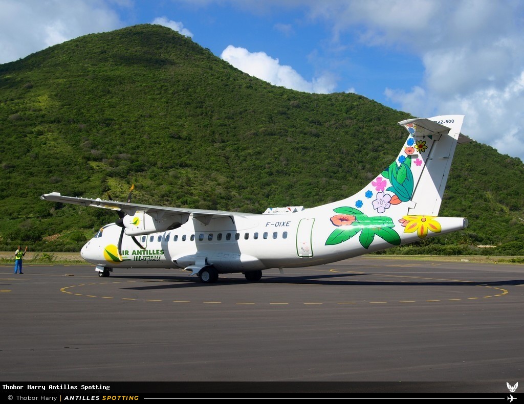 F-OIXE · ATR 45-500, Air Antilles Express, Grand-Case – L'Espérance
