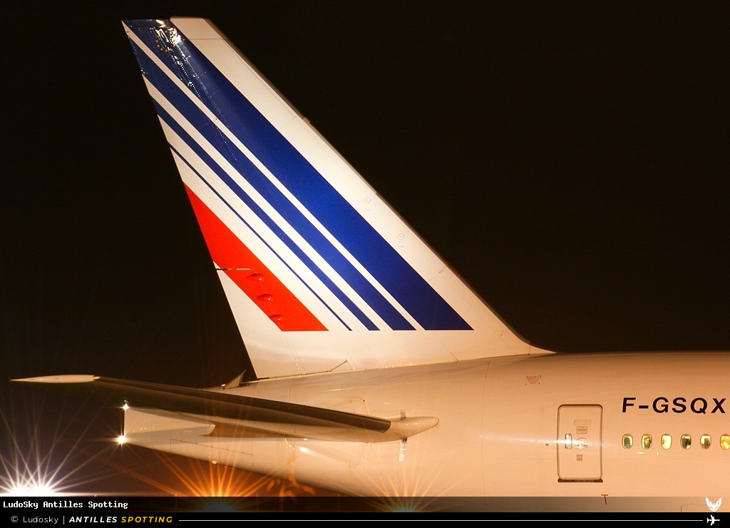 F-GSQX · Boeing 777-300ER, Air France, Pointe-à-Pitre – Maryse Condé