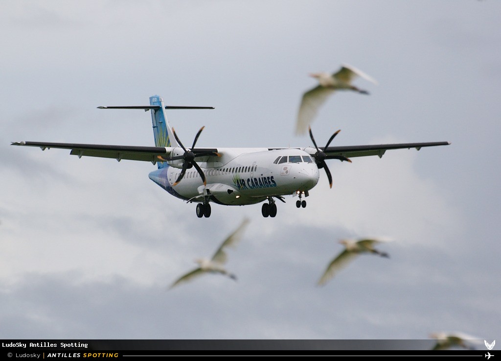 F-OIJG · ATR 72-500, Air Caraïbes, Pointe-à-Pitre – Maryse Condé