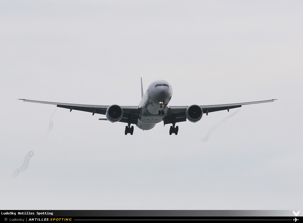 F-GSQO · Boeing 777-300ER, Air France, Martinique – Aimé Césaire