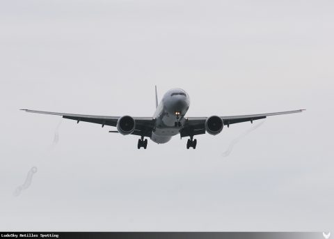 F-GSQO · Boeing 777-300ER, Martinique – Aimé Césaire