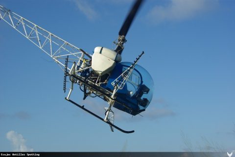 F-GIZV · Bell 47, Martinique – Aimé Césaire