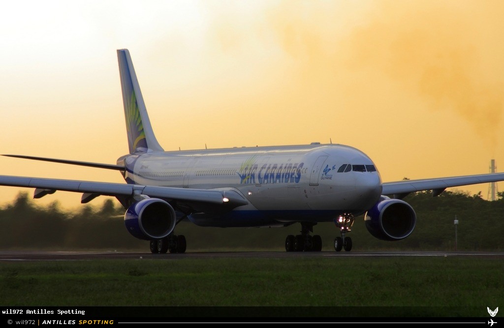 F-OONE · Airbus A330-300, Air Caraïbes, Martinique – Aimé Césaire
