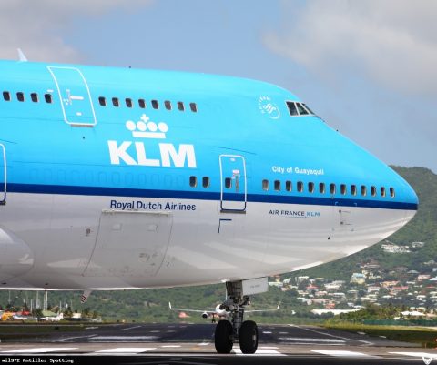PH-BFC · Boeing 747-400, Sint Maarten – Princess Juliana