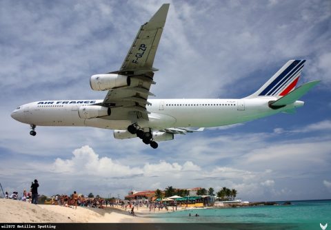 F-GLZP · Airbus A340-300, Sint Maarten – Princess Juliana