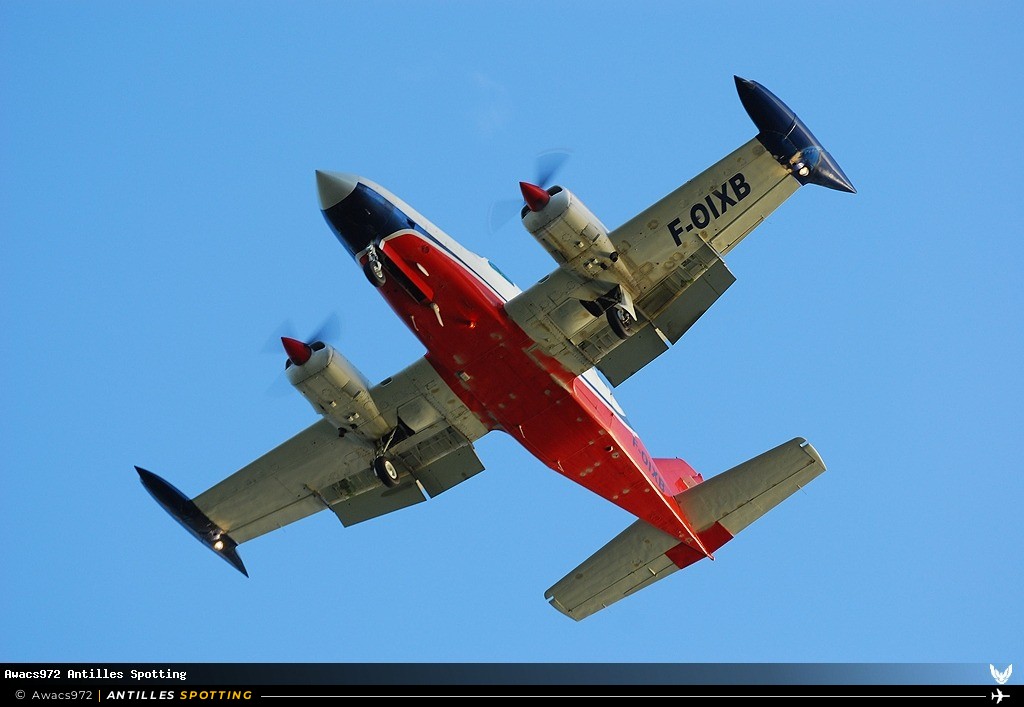 F-OIXB · Cessna 402, Airawak - ATIS, Martinique – Aimé Césaire