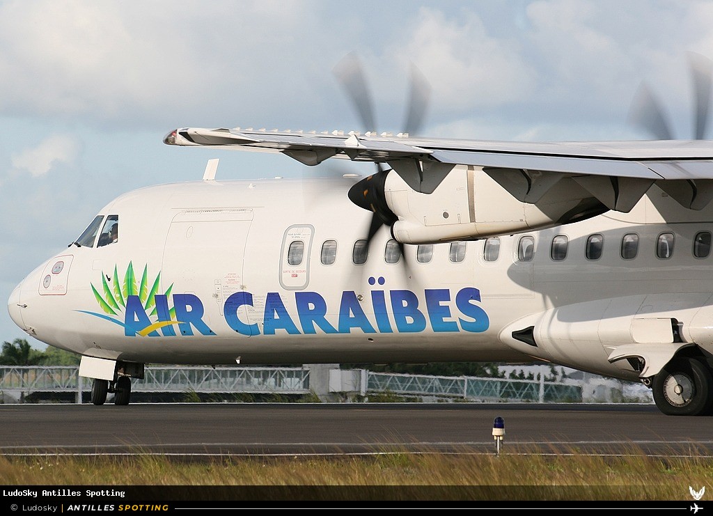 F-OIJK · ATR 72-500, Air Caraïbes, Pointe-à-Pitre – Maryse Condé