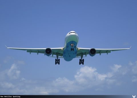F-OFDF · Airbus A330-200, Sint Maarten – Princess Juliana