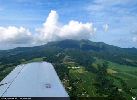 Aéroport · Vue aérienne, Martinique – Aimé Césaire