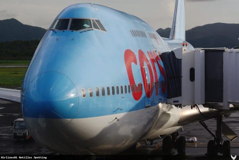 F-HKIS · Boeing 747-400, Martinique – Aimé Césaire