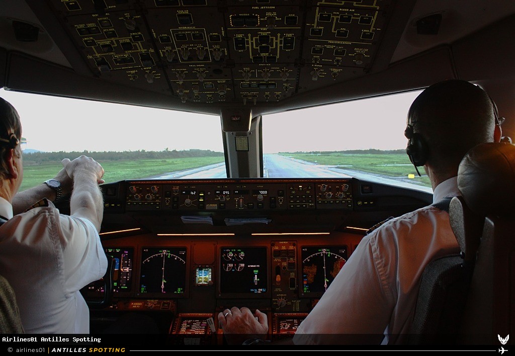 F-GSQO · Boeing 777-300ER, Air France, Martinique – Aimé Césaire