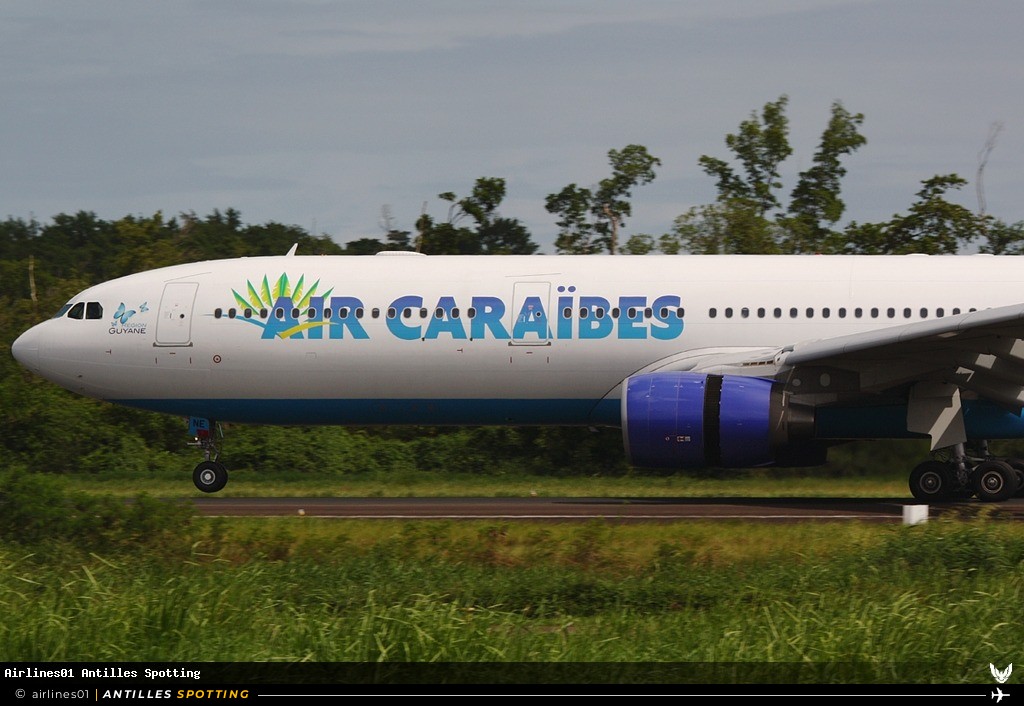 F-OONE · Airbus A330-300, Air Caraïbes, Martinique – Aimé Césaire