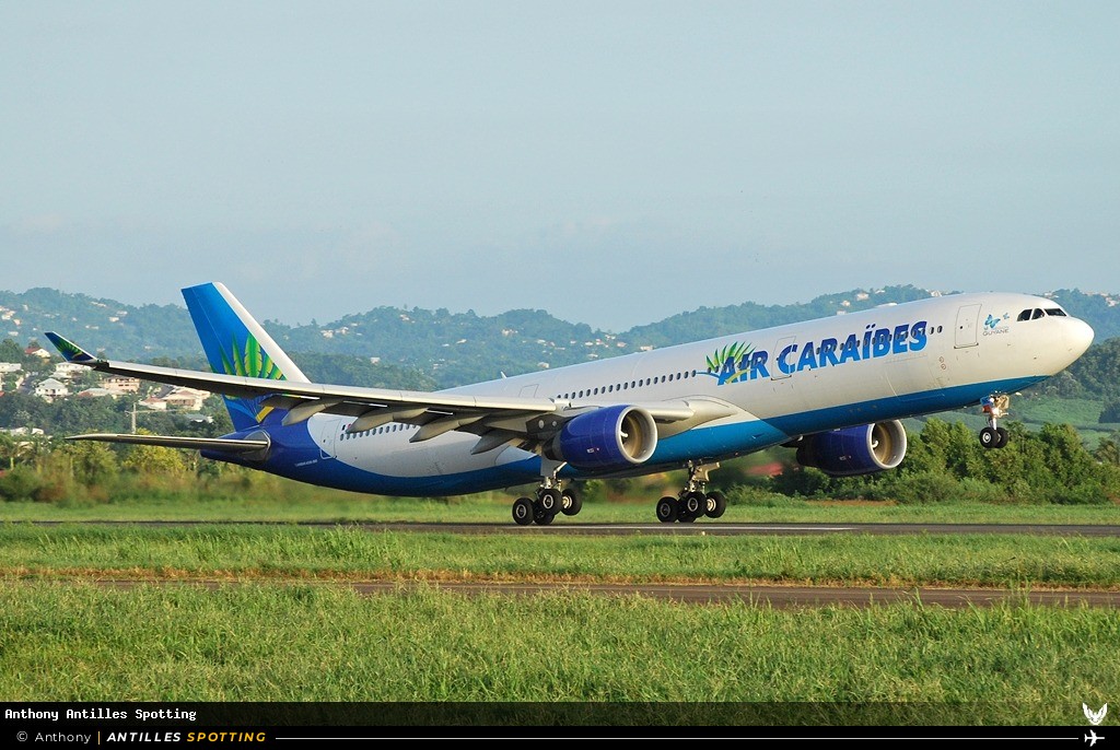 F-OONE · Airbus A330-300, Air Caraïbes, Martinique – Aimé Césaire
