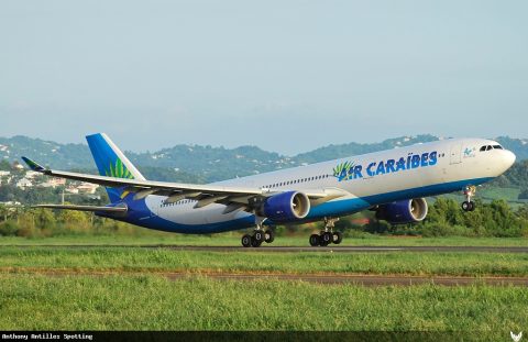 F-OONE · Airbus A330-300, Martinique – Aimé Césaire