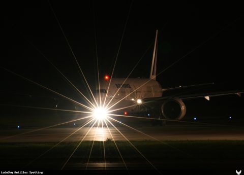 F-GSQS · Boeing 777-300ER, Pointe-à-Pitre – Maryse Condé