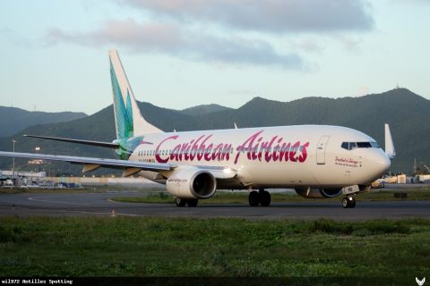 9Y-POS · Boeing 737-800 (2010)