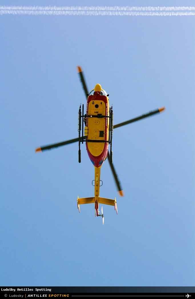 F-ZBQB · Airbus Helicopters H145 / EC145, Sécurité civile, Pointe-à-Pitre – Maryse Condé