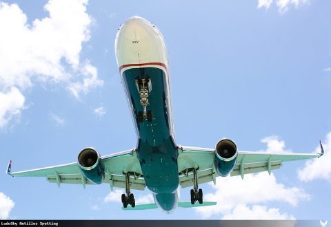 N938UW · Boeing 757-200, Sint Maarten – Princess Juliana
