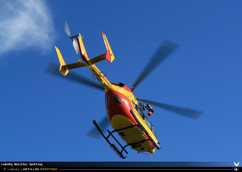 F-ZBQB · Airbus Helicopters H145 / EC145, Sécurité civile, Pointe-à-Pitre – Maryse Condé