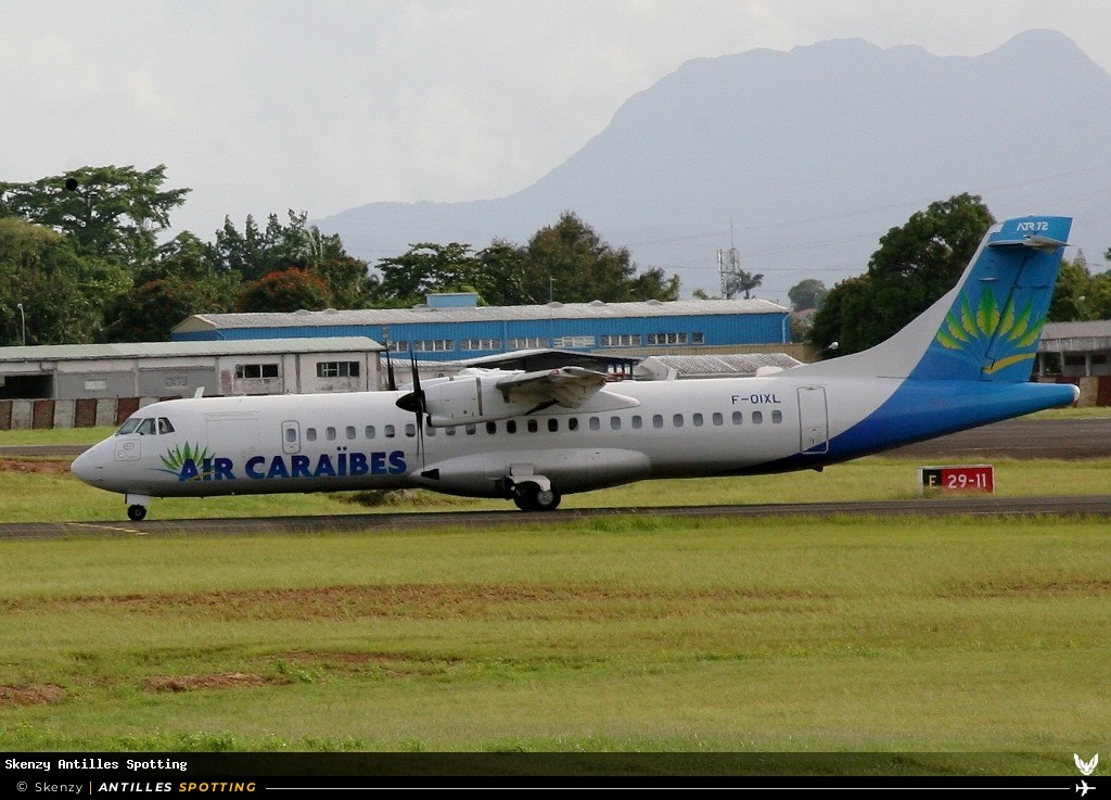 F-OIXL · ATR 72-500, Air Caraïbes, Pointe-à-Pitre – Maryse Condé