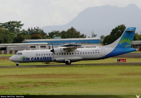 F-OIXL · ATR 72-500, Pointe-à-Pitre – Maryse Condé