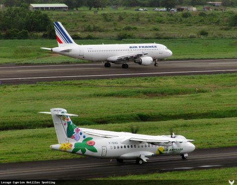 F-OIXD · ATR 42-500, Martinique – Aimé Césaire